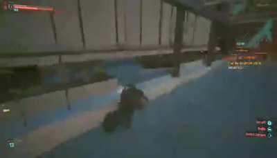 My friend breaking through the Fourth Wall