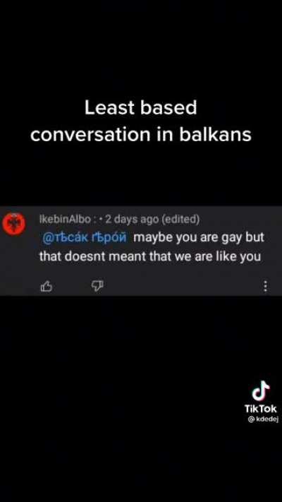 Least based conversation in Balkans
