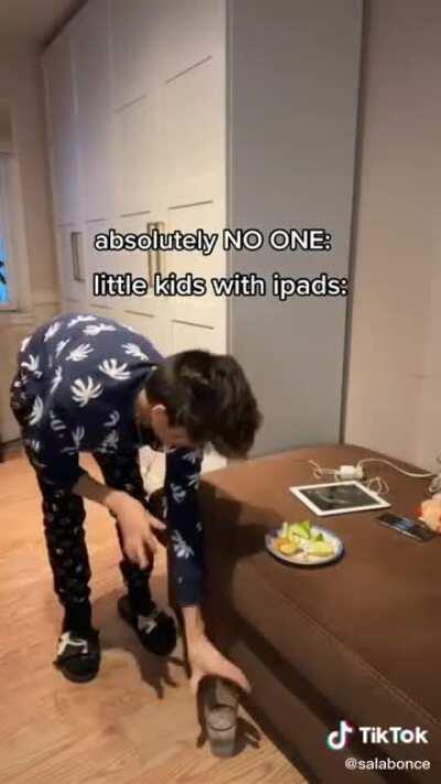 Thanks, I hate little kids using iPads