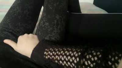 Sister rubs my clit in yoga pants