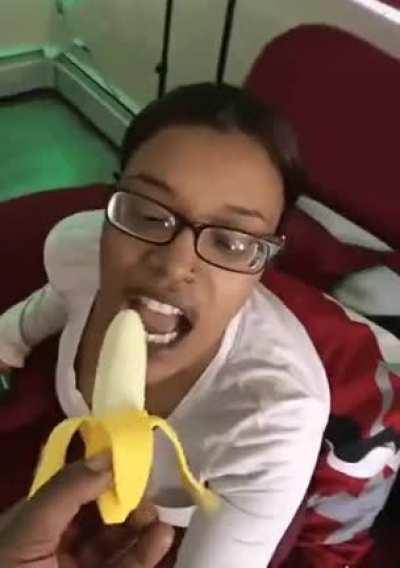 Eat that banana..