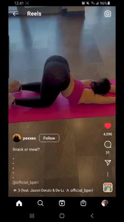 Gotta get a good stretch in