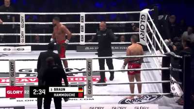 Hammouche goes insane on referee! .