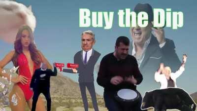 Buy the Dip - with cat as requested