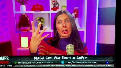 Laura Loomer 🎙️Unleashes Slurs live on stream after CPAC ~ Is this the Face of modern Conservatism?