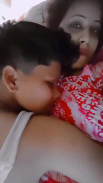 Bhabhi with boy 
