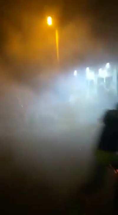 New year eve turns into a warfront