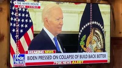 Joe Biden: I’m not supposed to be having this Press Conference!