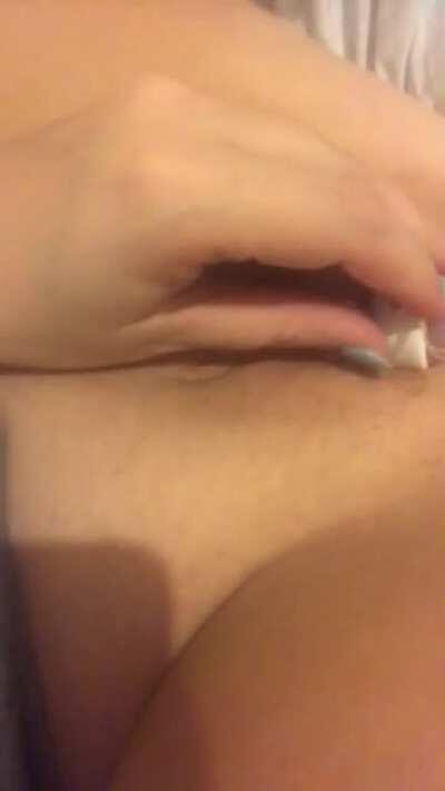 I thought y’all might like this video of my tight little pussy..