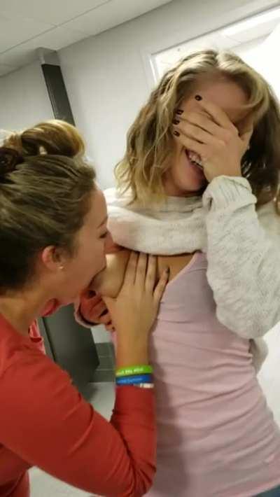 Lesbian drink breastmilk