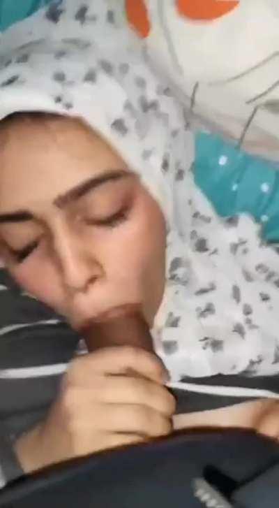 Blowjob Cumshot Desi Hijab Sex Sucking Porn GIF by raj2414