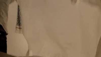 Margot attempts flying