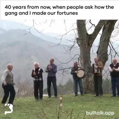 Straight up vibing with the gang