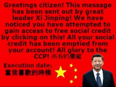 Free social credit!!