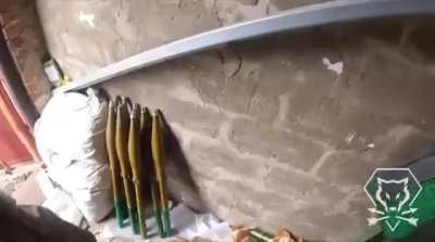 First-person footage from Ukrainian special forces unit, Bakhmut area. 2023