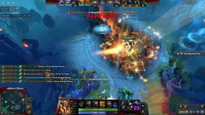 My friend's *Kinda-blind* 1 man Rampage