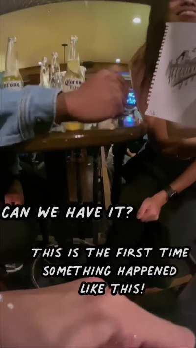 [OC] A drawing for a couple at a barâºï¸ð¤