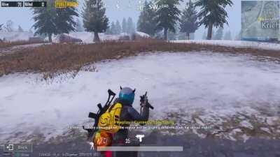 I knew I was going to die, so I had to do it.