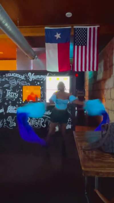 Poor guy was just tryna work and here I come all dancing and shit 😮‍💨