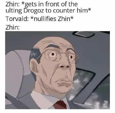 That's when he realised, he fucked up