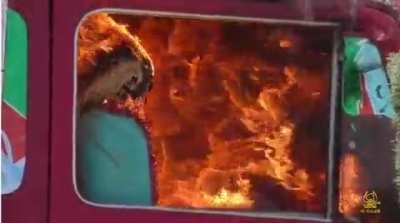 Harkat al-Shabaab al-Mujahideen Fighters Attacking a Militia Checkpoint in Shabelle Province Somalia - January 22, 2022