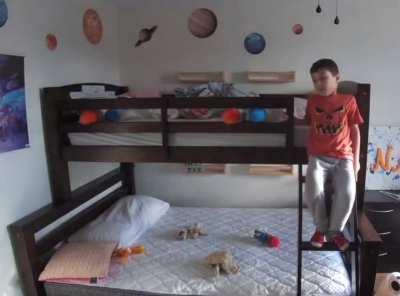 He in fact, could not do it.