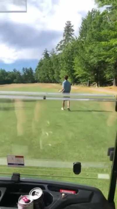 HMB while I drive the golf cart