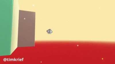 Redesigned the ship! Hardest animation I ever had to code. Worth it in my opinion.