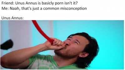 An old Unus Annus meme