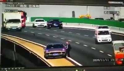 Technically this one is outside the car