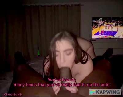 Definitely just a gambling addiction