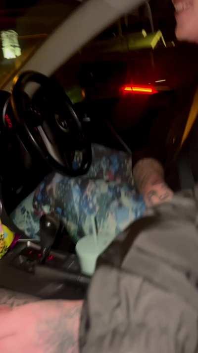 I can’t even drive without needing his dick in my mouth