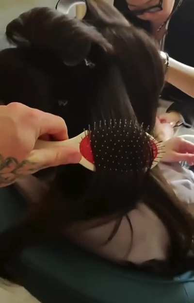 Before attending the SAG Awards | IG 2-24-2025