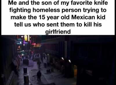 WHO DO YOU WORK FOR! *slaps suspect*