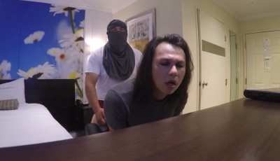 Smile for the camera sissy. Moan while you take daddy’s cock