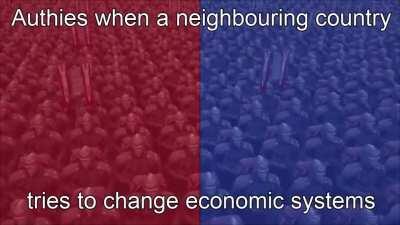 The rocks/trees are speaking Dari/Vietnamese