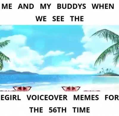 OKBB users when they hear woman's voice for the first time