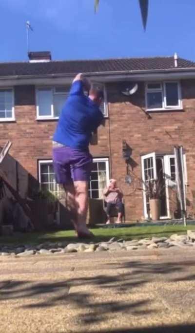 1000 glass windows and a granny... WCGW?