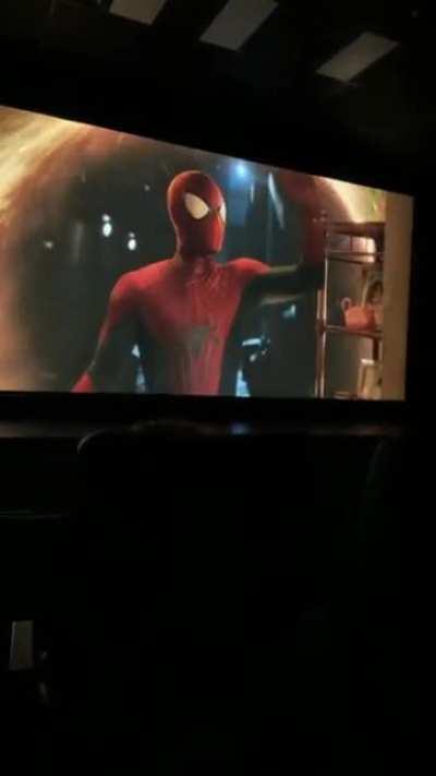 The fact that no one went crazy during these scenes in my theater was so awkward: