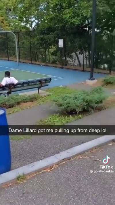 From the parking lot