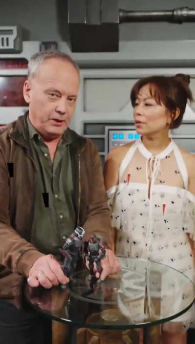 Dee Bradley Baker and Michelle Ang play Bad Batch