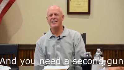 Back up gun?! Yeah I got my GAU8 right here.