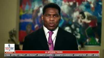 Herschel Walker on Trump being a racist.