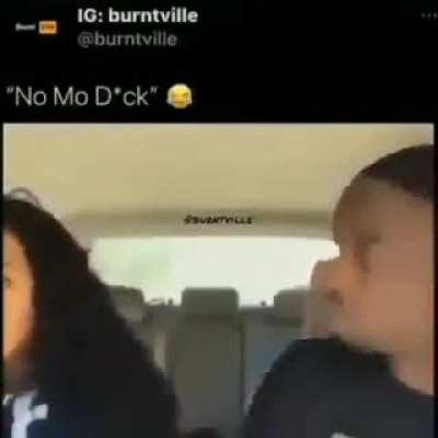 No mo d*ck