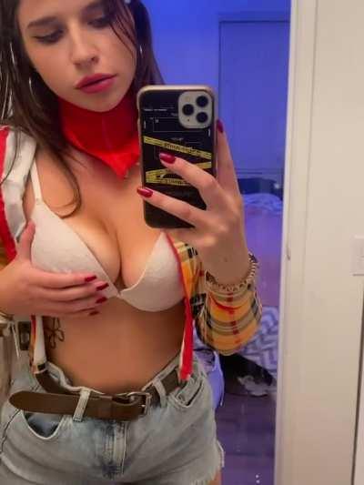 I think you would have pretty much fun with my tits