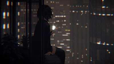 alone in the rain // (link in comments)