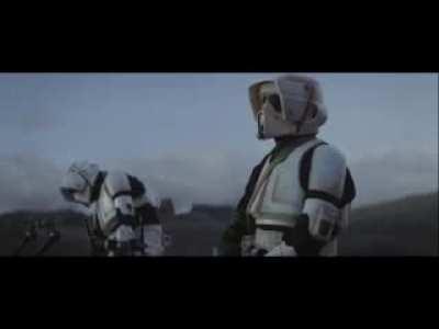 Church and Tucker in the Mandalorian