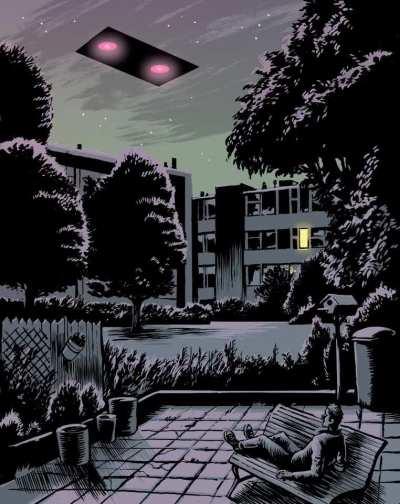 4 Artist Impressions of Dutch UFO Encounters