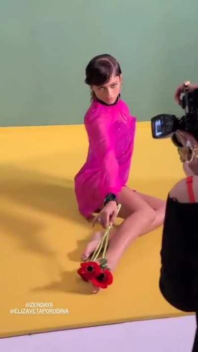 Vogue Italia behind the scenes