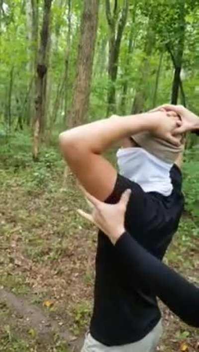 Lmao. Some guys from patriot front made a definitely -not-gay educational pat down video